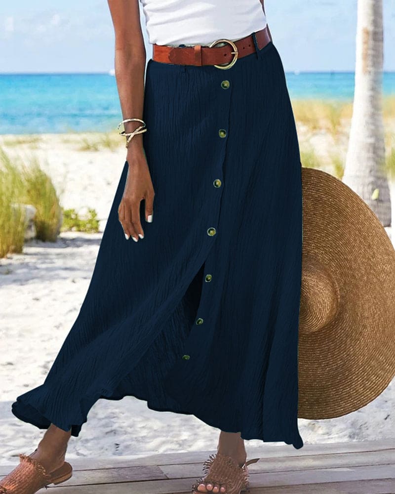 Maxi Skirt for Women | Charlotte Navy