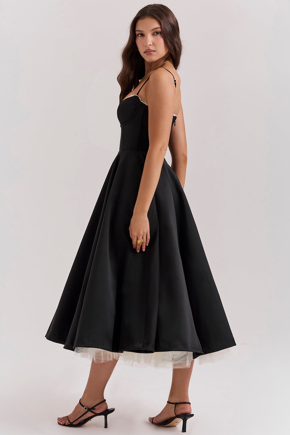 Midi Dress Elegant Fit for Women | Melina