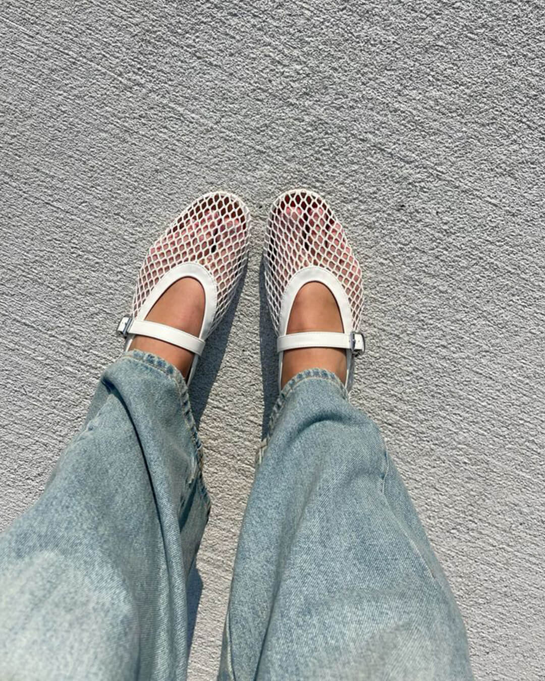 Mesh Ballet Flats For Women | Lirina