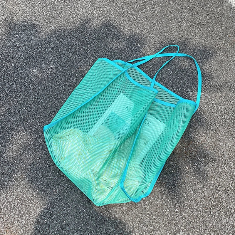 Mesh Tote Bag Spacious Design For Women | Jorina