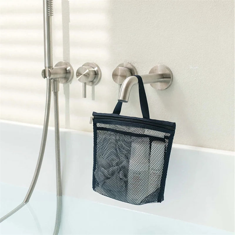 Mesh Waterproof Toiletry Storage Bag for Women | Olivia