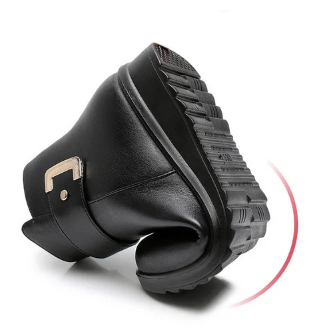 Leather Boots with Lining for Women | Nova