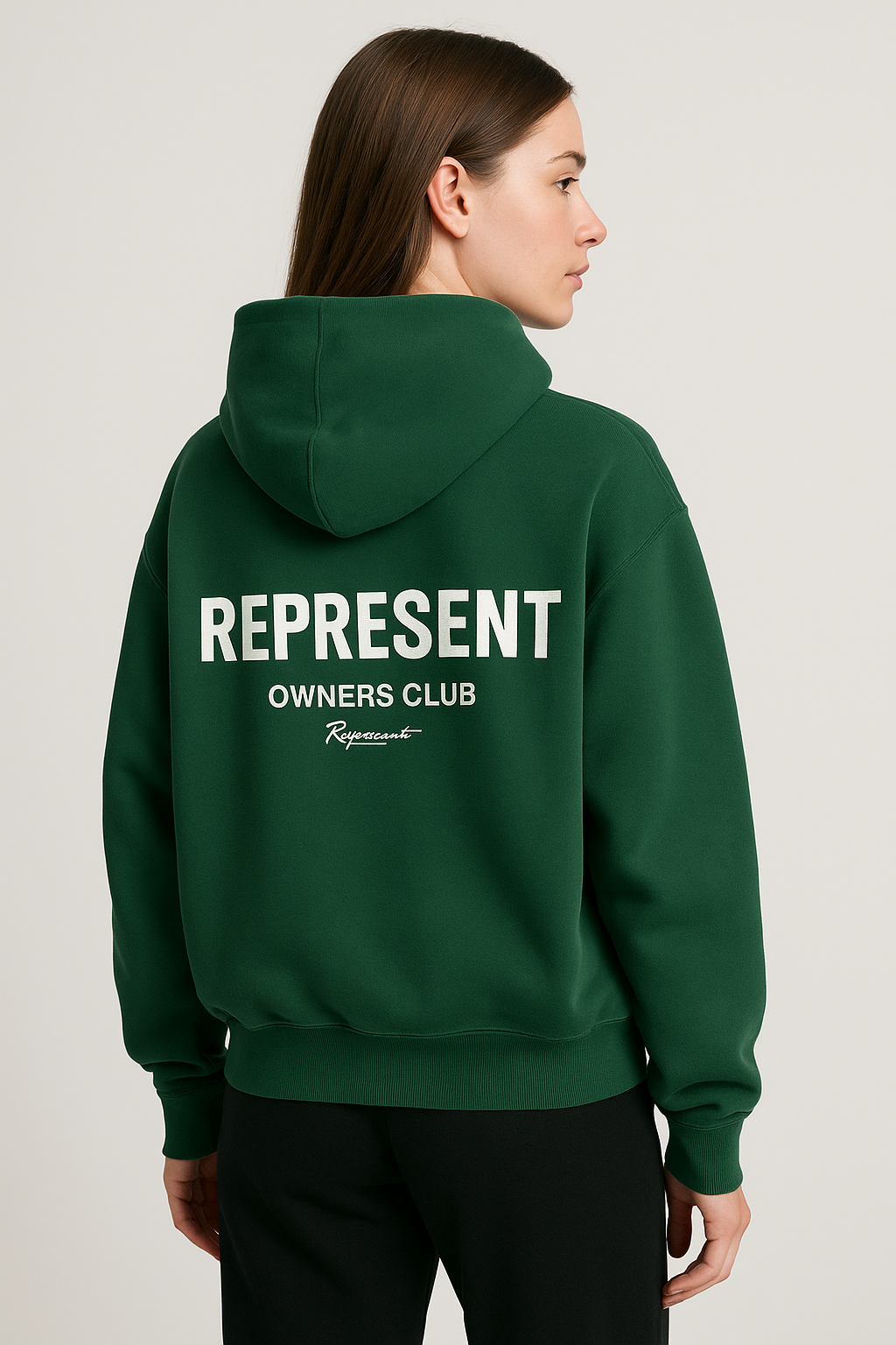 Novine – Oversized Streetwear Hoodie Green