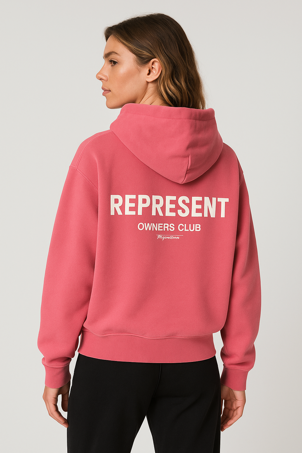 Novine – Oversized Streetwear Hoodie Pink