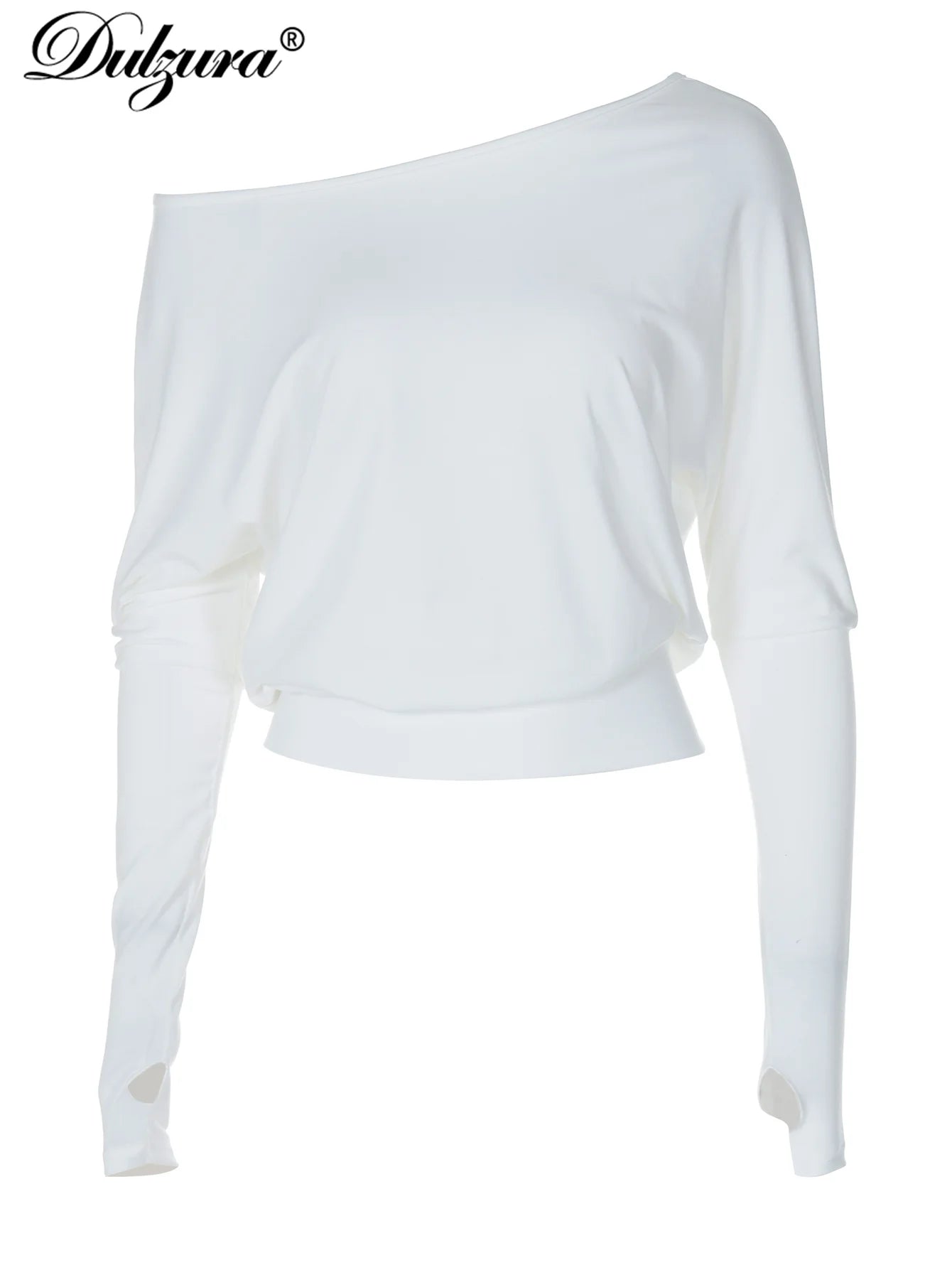 Off-Shoulder Long Sleeve Knit Top for Women | Lyka