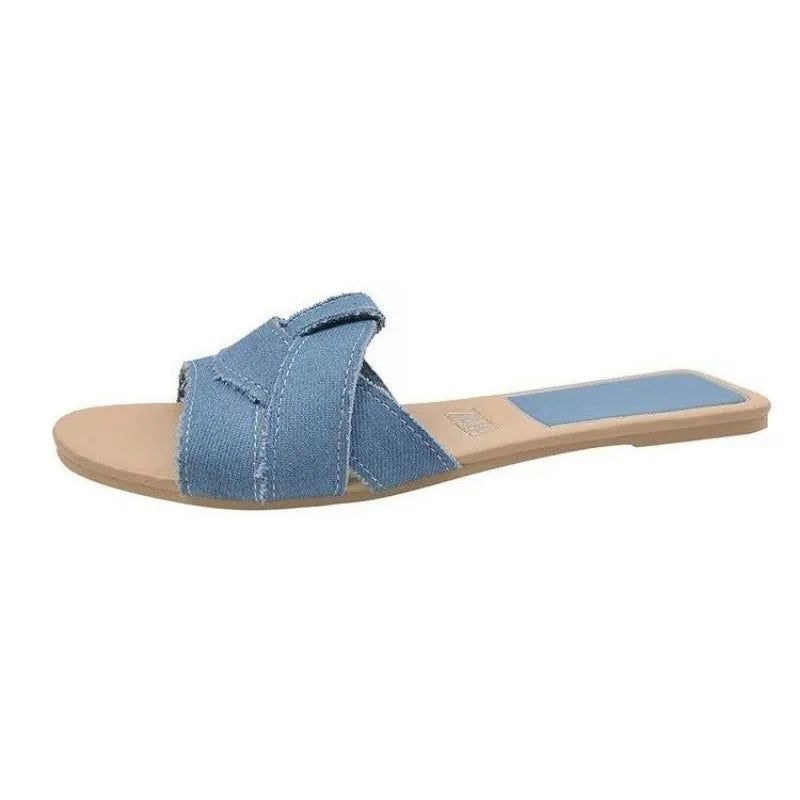 Open Toe Flat Sandals for Women | Angelina