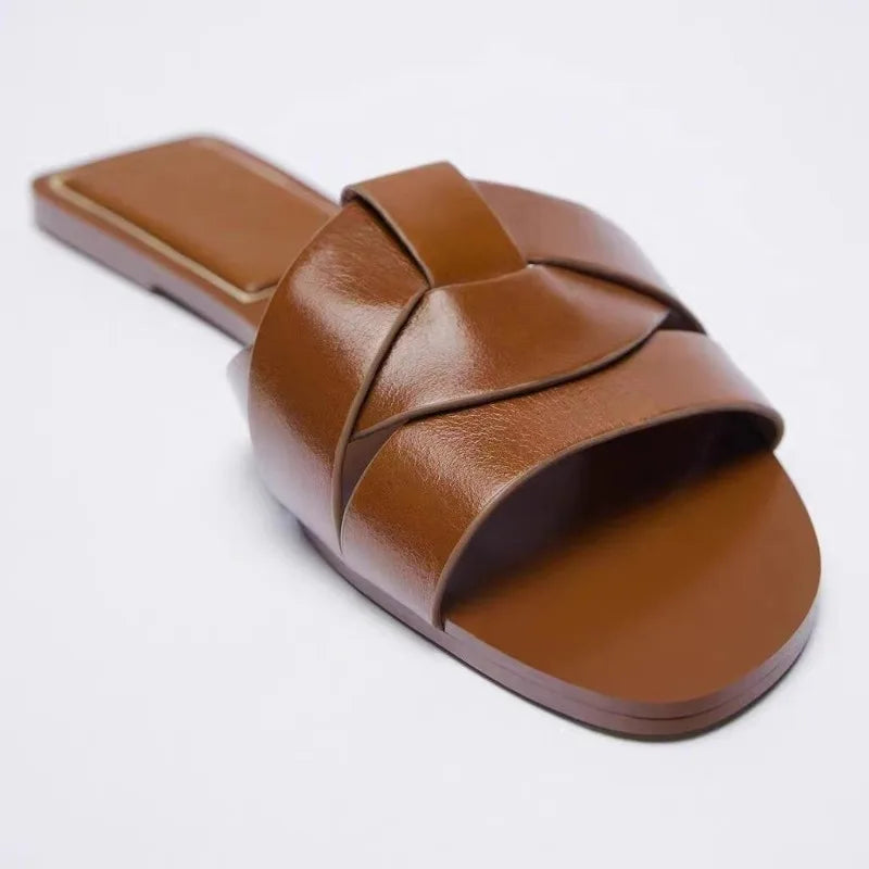 Open Toe Flat Sandals for Women | Angelina