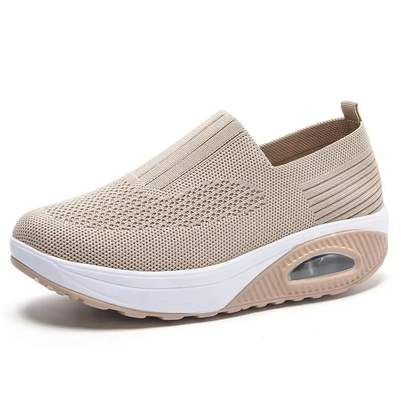 Platform Sneakers for Women | Zendaya Beige