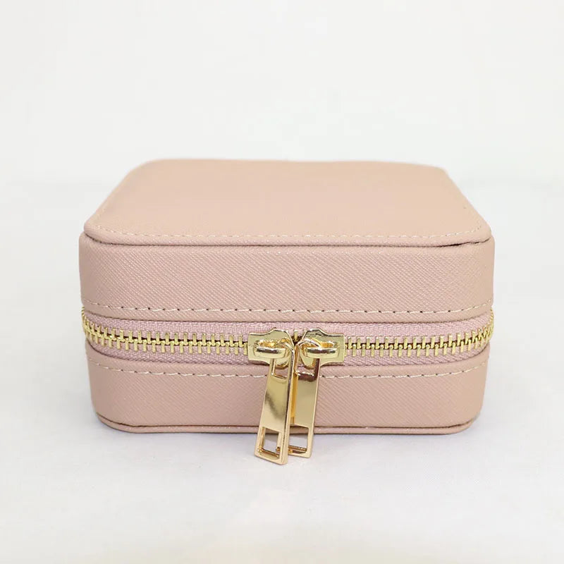 Portable Leather Travel Jewelry Box for Women | Amora