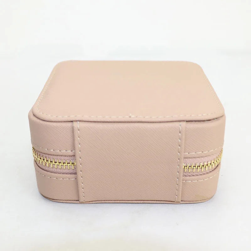 Portable Leather Travel Jewelry Box for Women | Amora