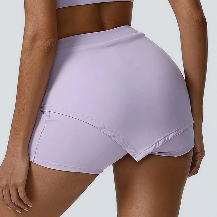Quick-Drying Tennis Skirt with Built-in Shorts for Women | Shuvee