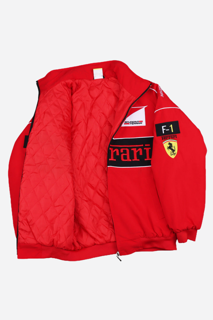 F1 Racing Jacket Retro Style Zip Up | Rivana
