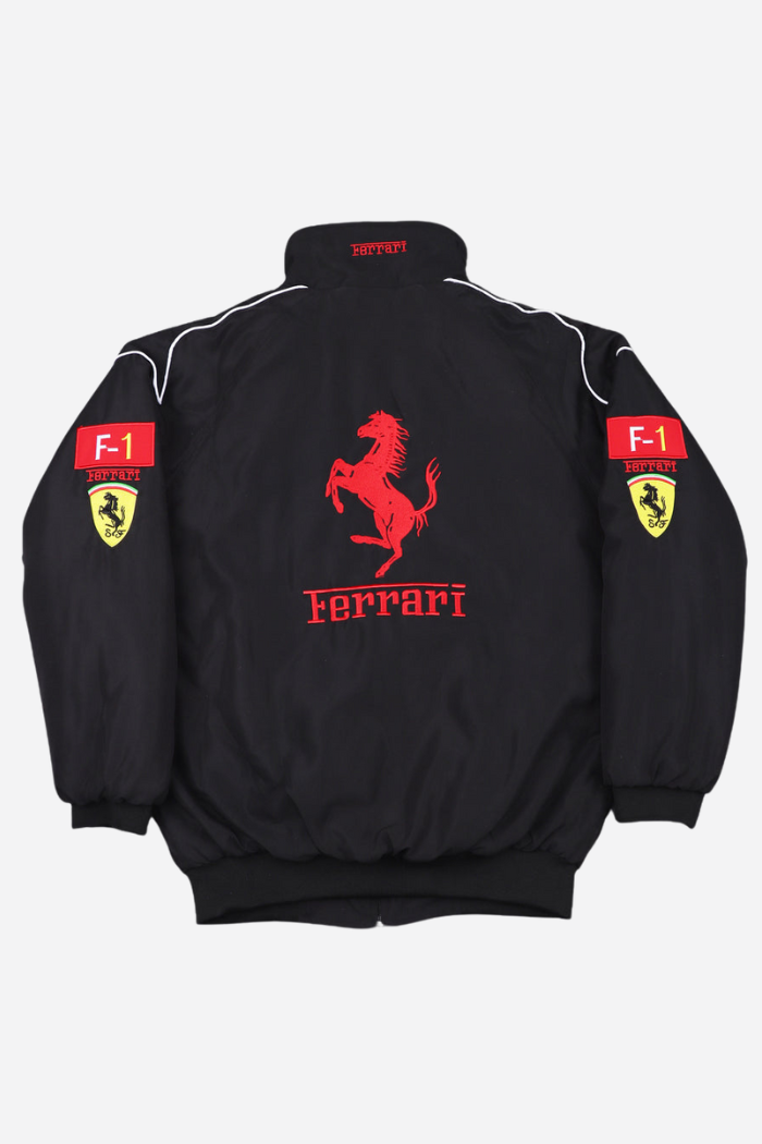 F1 Racing Jacket Retro Style Zip Up | Rivana