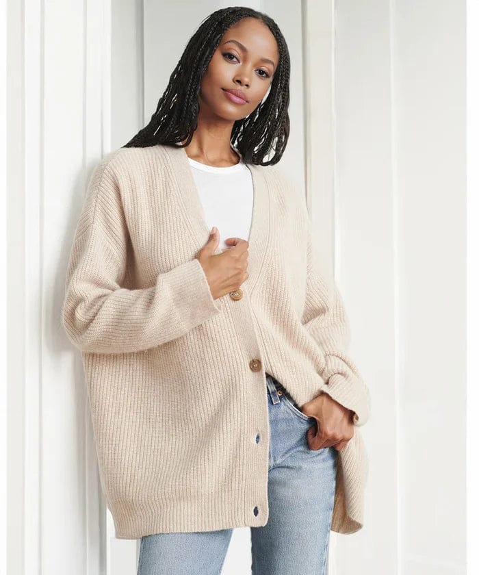 Modern Casual Cardigan for Women | Selene Beige