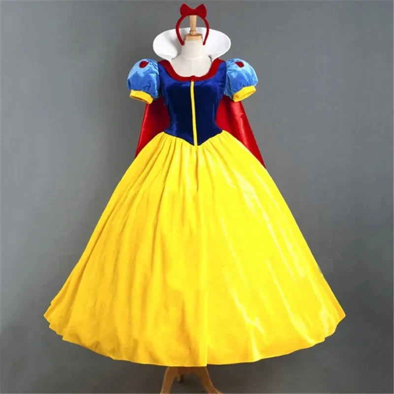 Snow White Inspired Princess Party Costume Dress for Women | Mirabelle