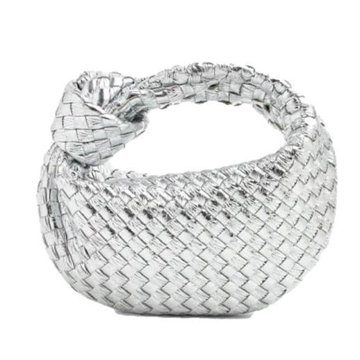 Spacious Tote Bag for Women | Samara Silver One-size