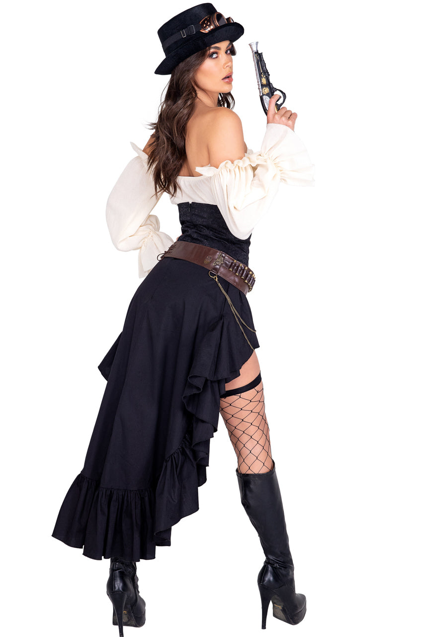 Steampunk Pirate Party Costume Set for Women | Vivian
