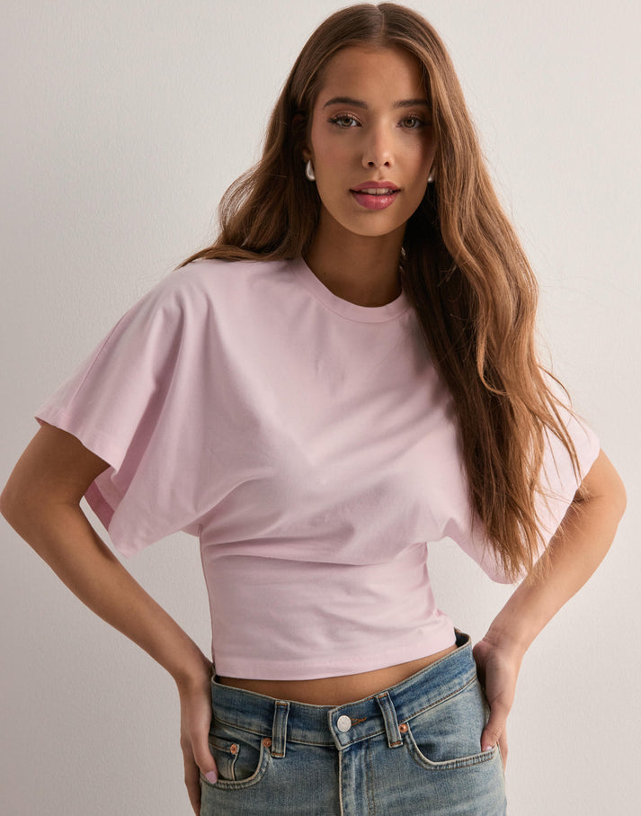 Stylish Basic Fitted Crop T-Shirt for Women | Shalani