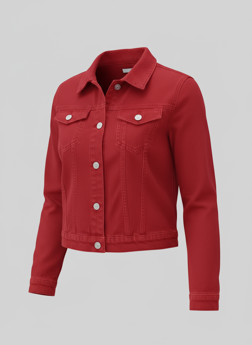 Stylish Jacket Versatile Design for Women | Lucy Red