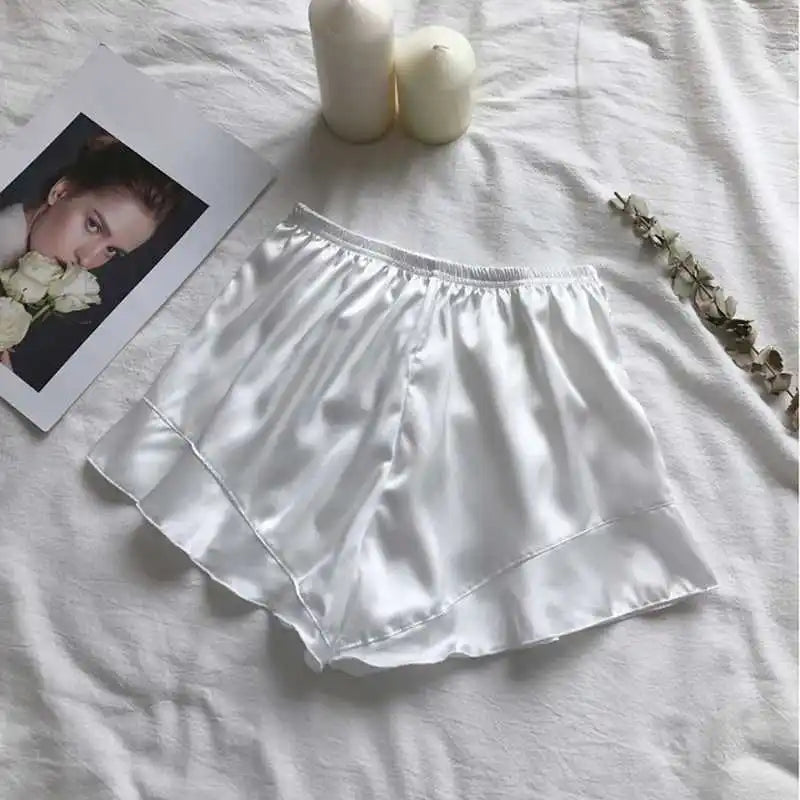 Summer Satin Shorts for Women | Kirsten White