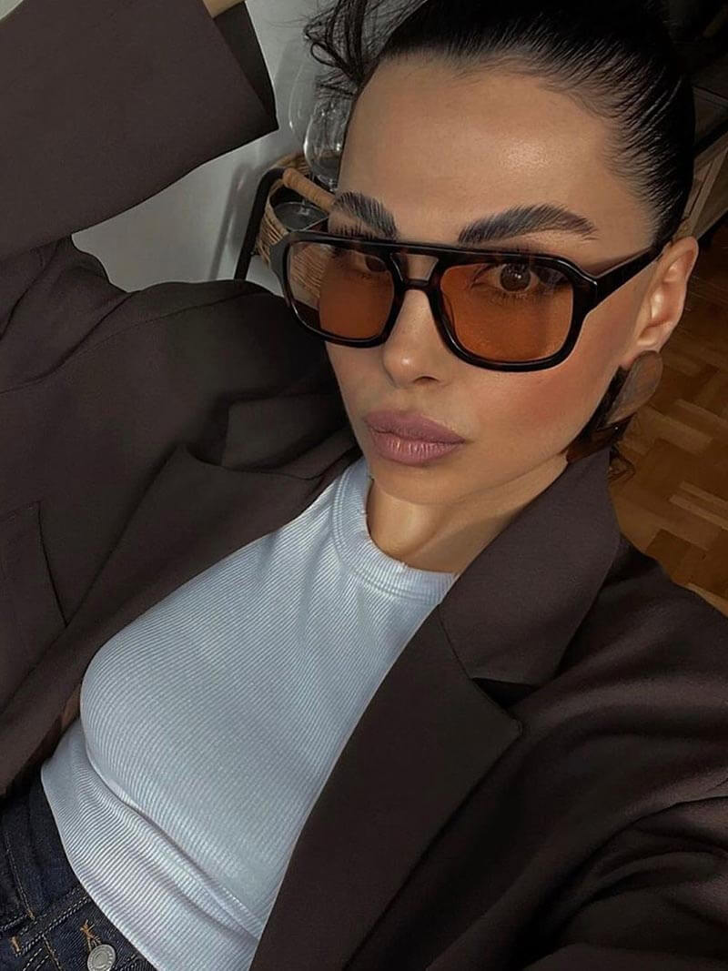 Retro Sunglasses Stylish Design for Women | Sunny