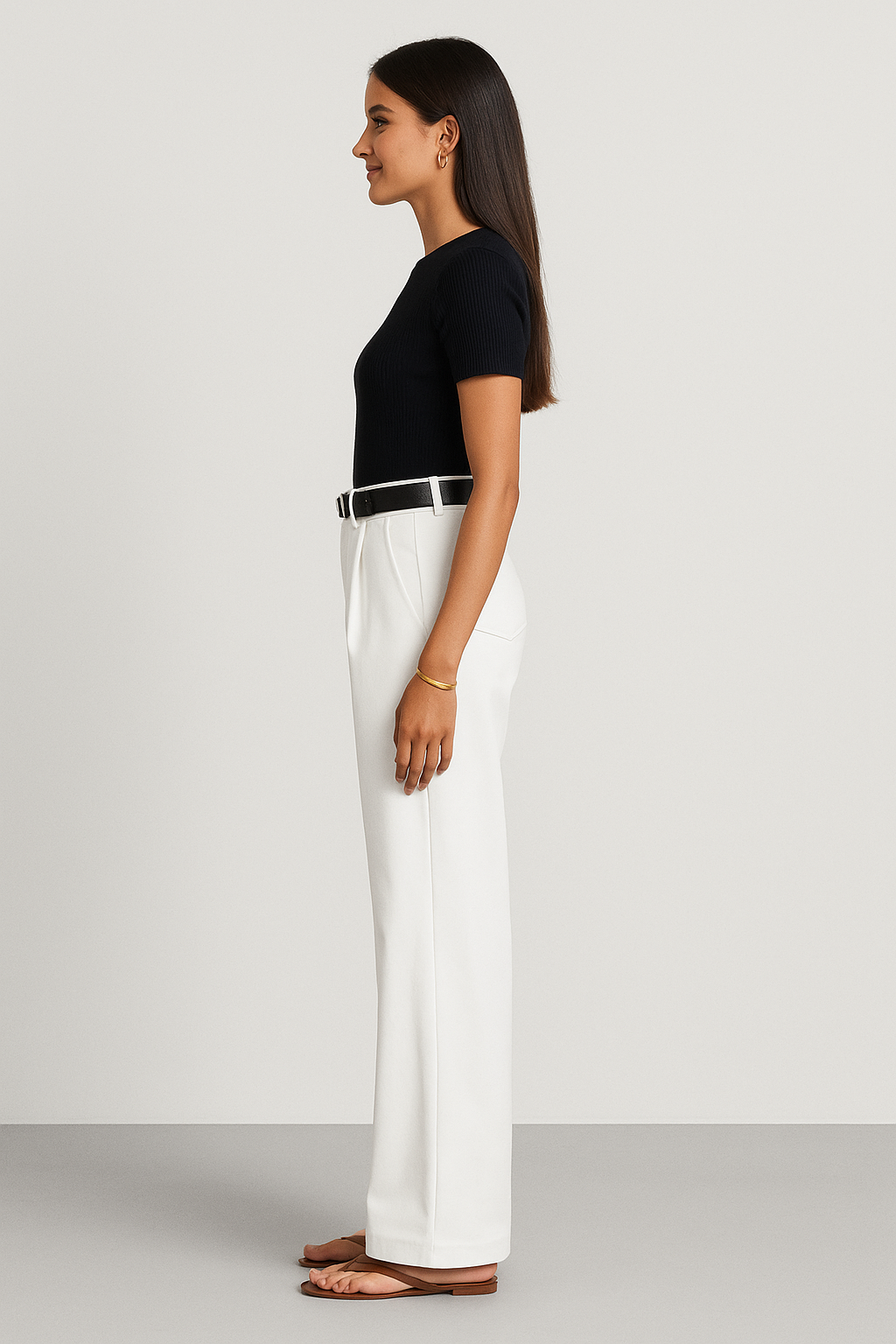 Tailored Wide-Leg Trousers for Women | Mara