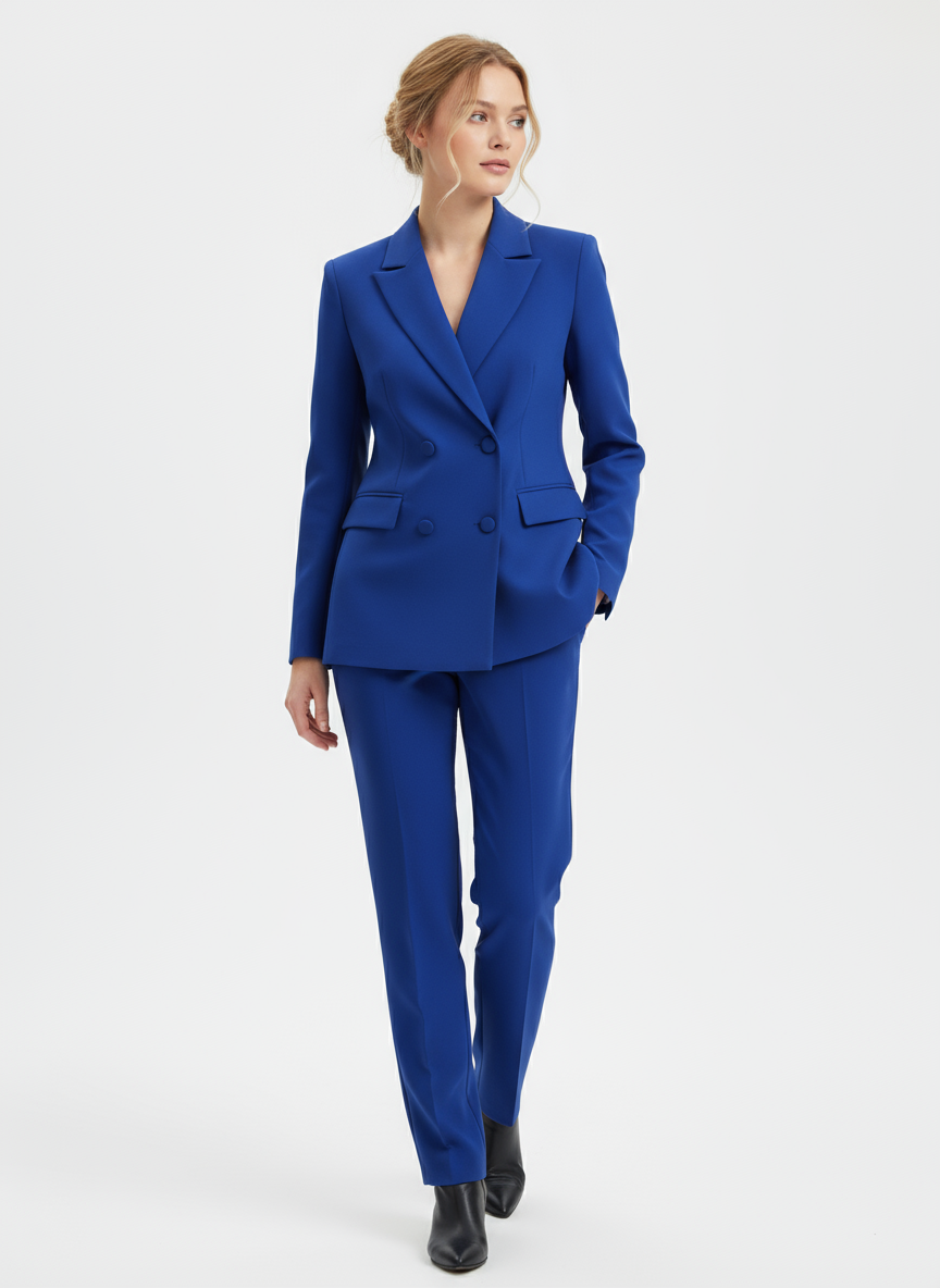 Tailored Suit Set Tapered Pants for Women | Laurienne