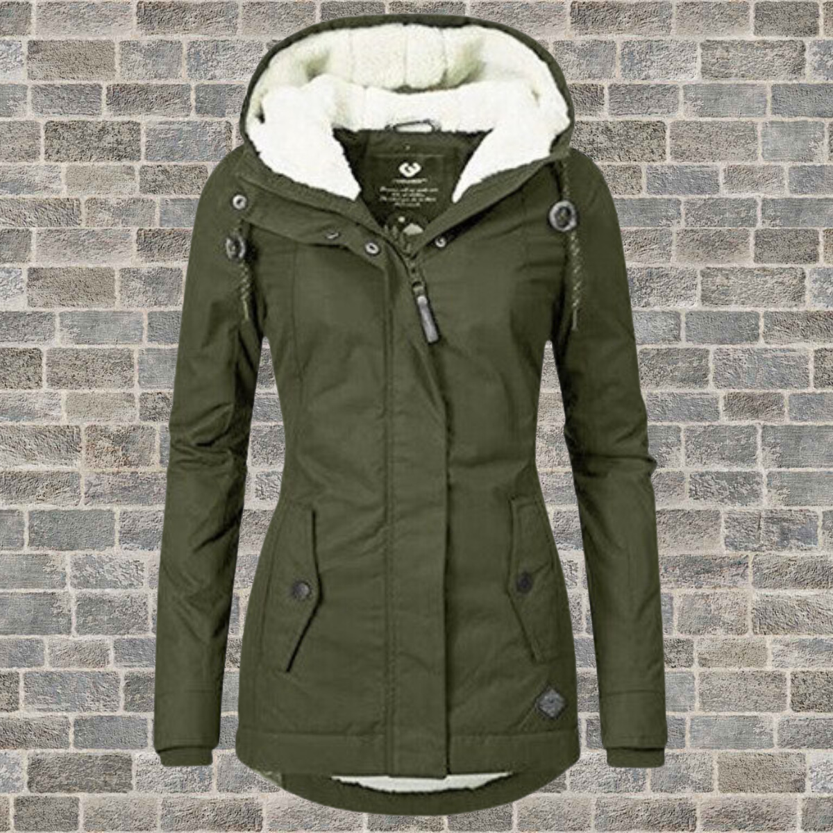 Pleated Cotton Hooded Coat Stylish Design for Women | Taylor Army