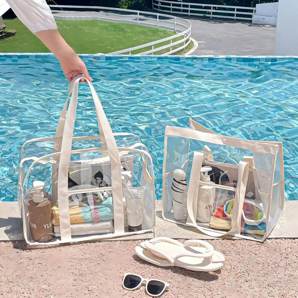 Transparent Summer Beach Bag For Women | Lirina