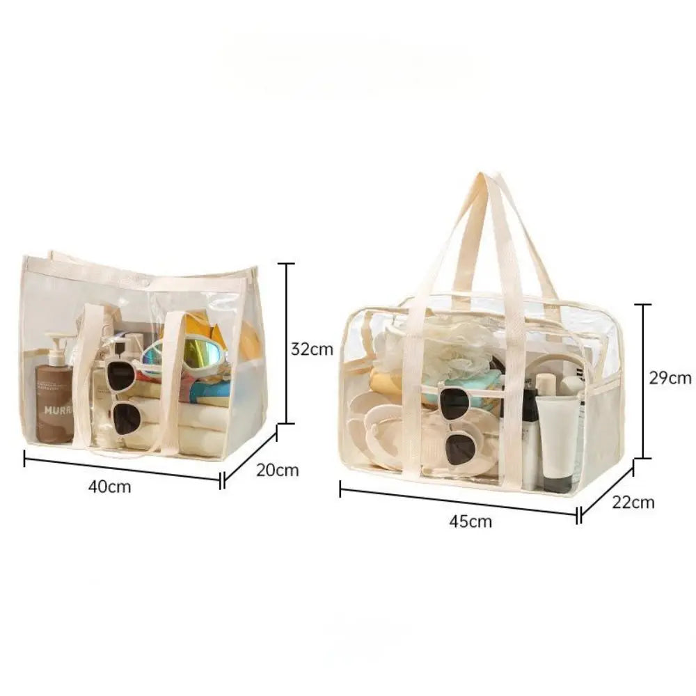 Transparent Summer Beach Bag For Women | Lirina