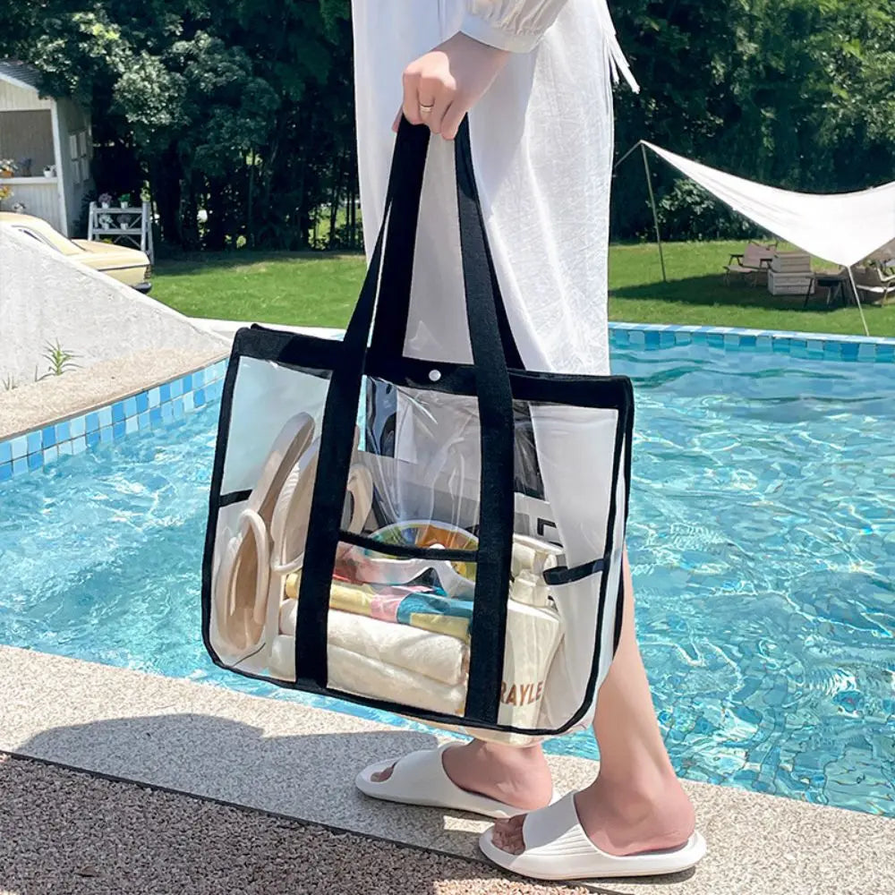 Transparent Summer Beach Bag For Women | Lirina
