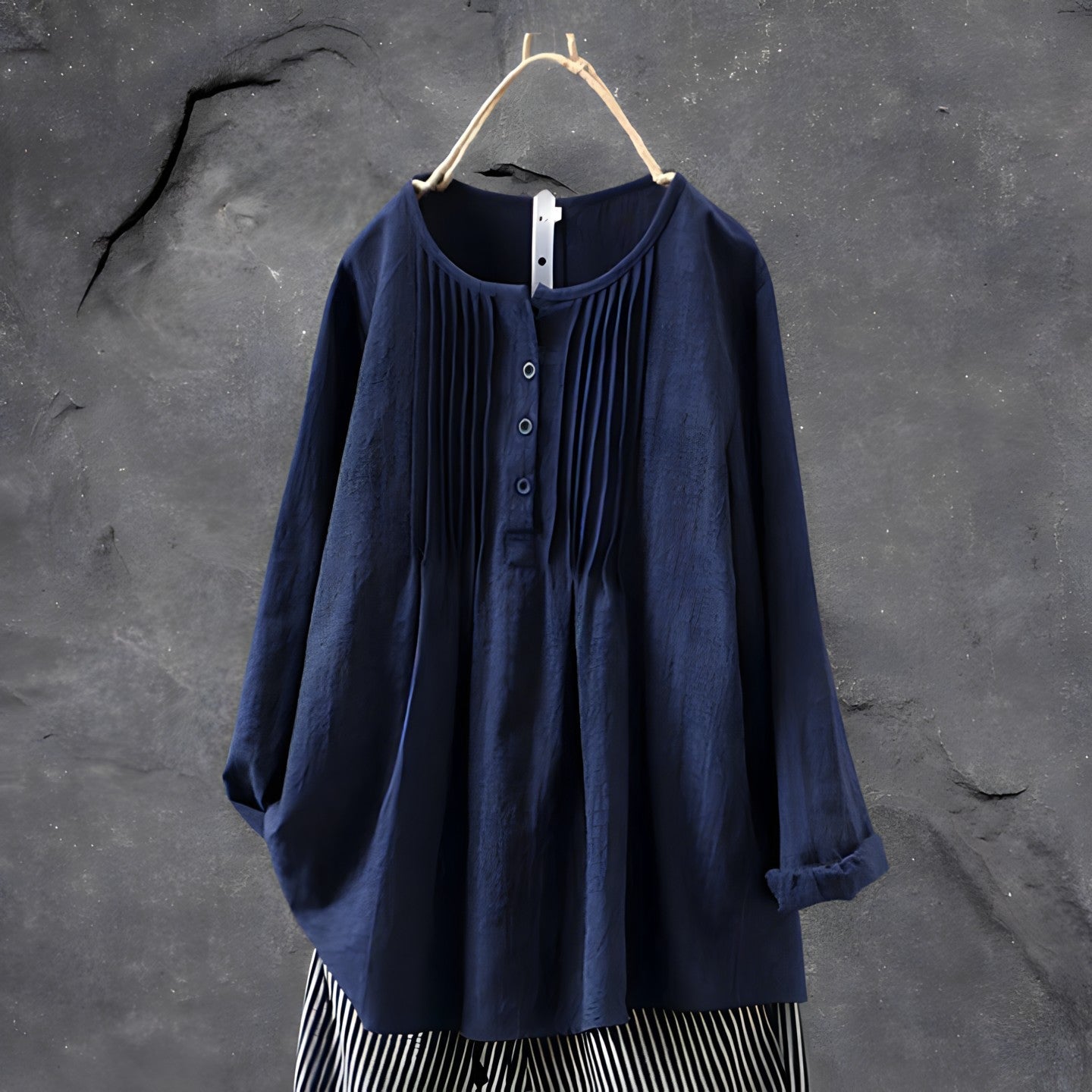 Tunic Blouse For Women | Selina Navy