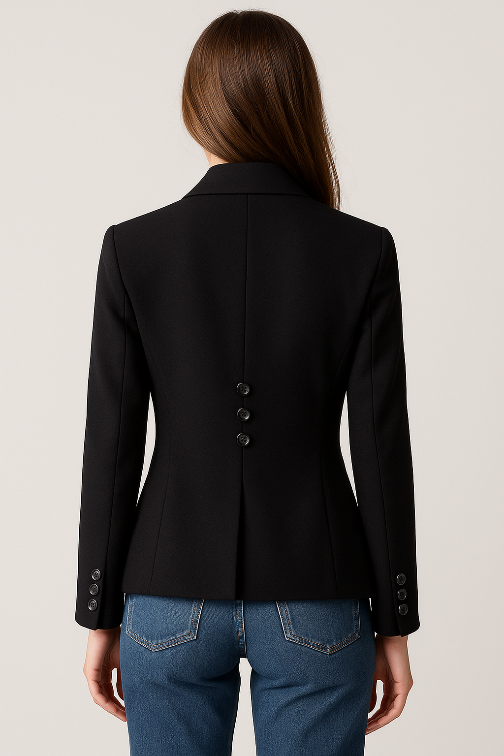 Tailored Single-Breasted Blazer for Women | Valeria