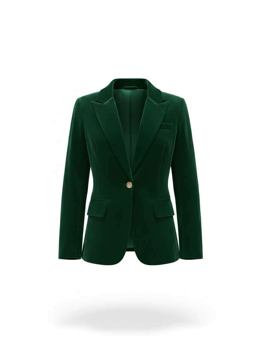 Velvet Blazer Tailored Fit for Women | Vivienne
