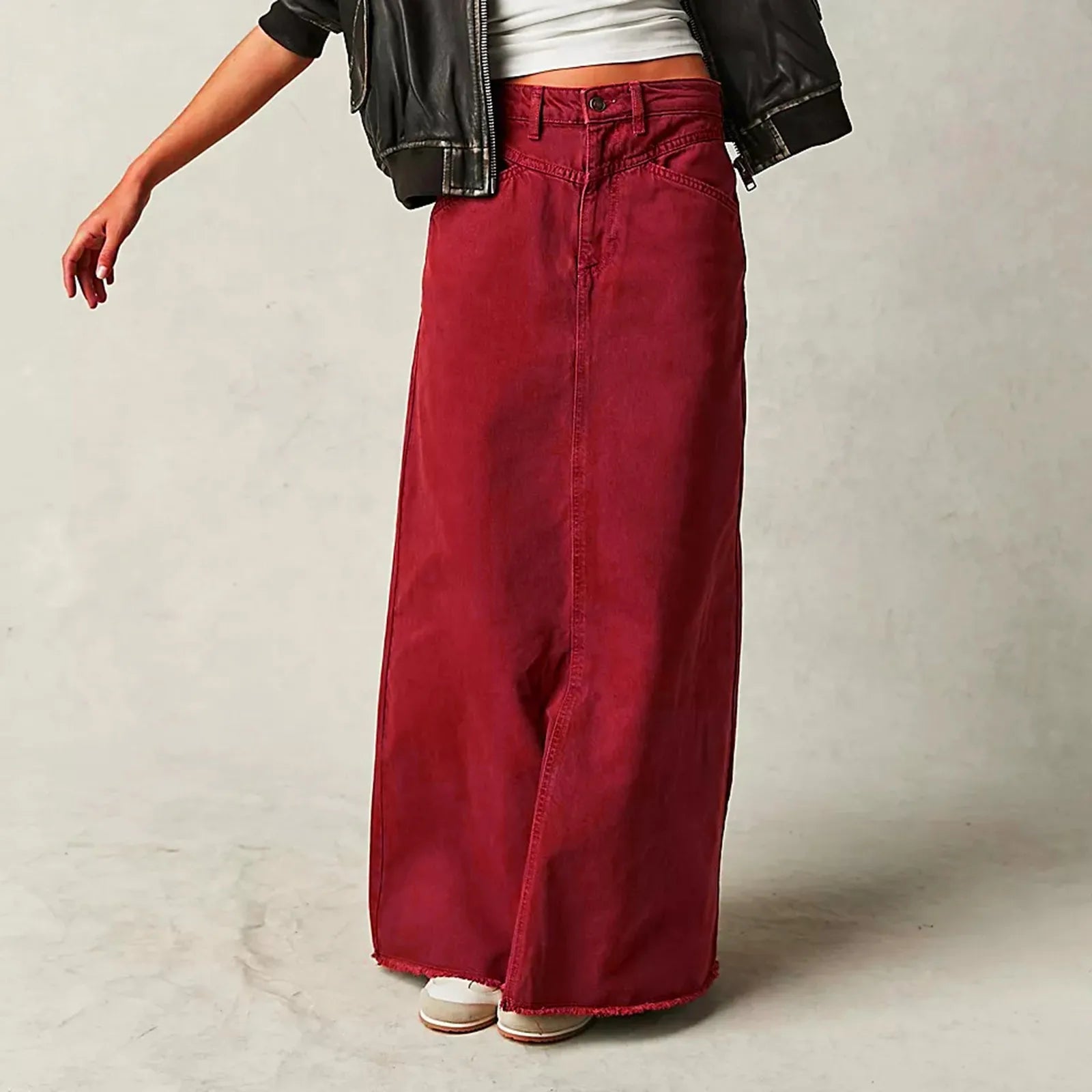Vintage Denim Skirt for Women | June