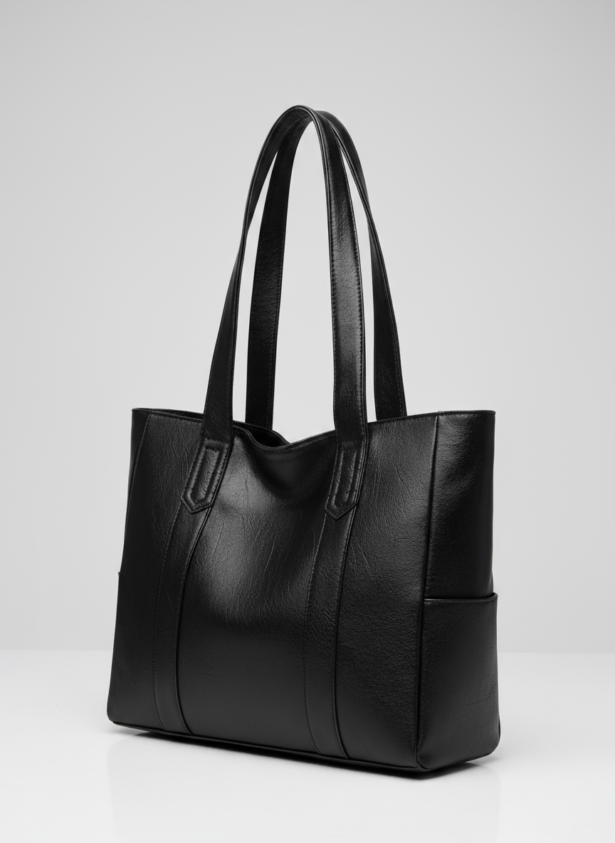 Vintage Style Shoulder Bag for Women | Celia Black