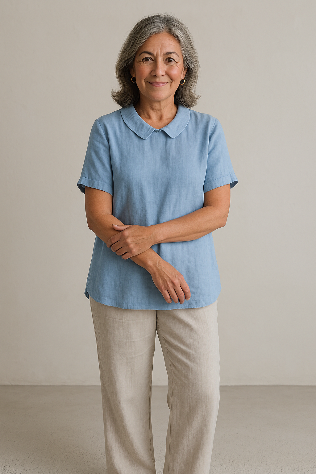 Lightweight Relaxed Fit Blouse for Women | Virel