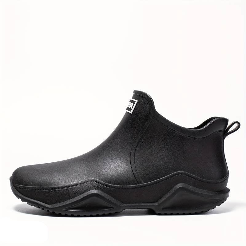 Virell – Orthopaedic Rubber Rain Boots for Women Black