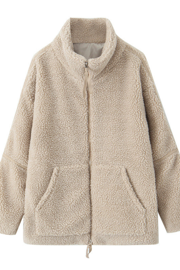 Cozy Teddy Jacket Stylish Design for Women | Visra