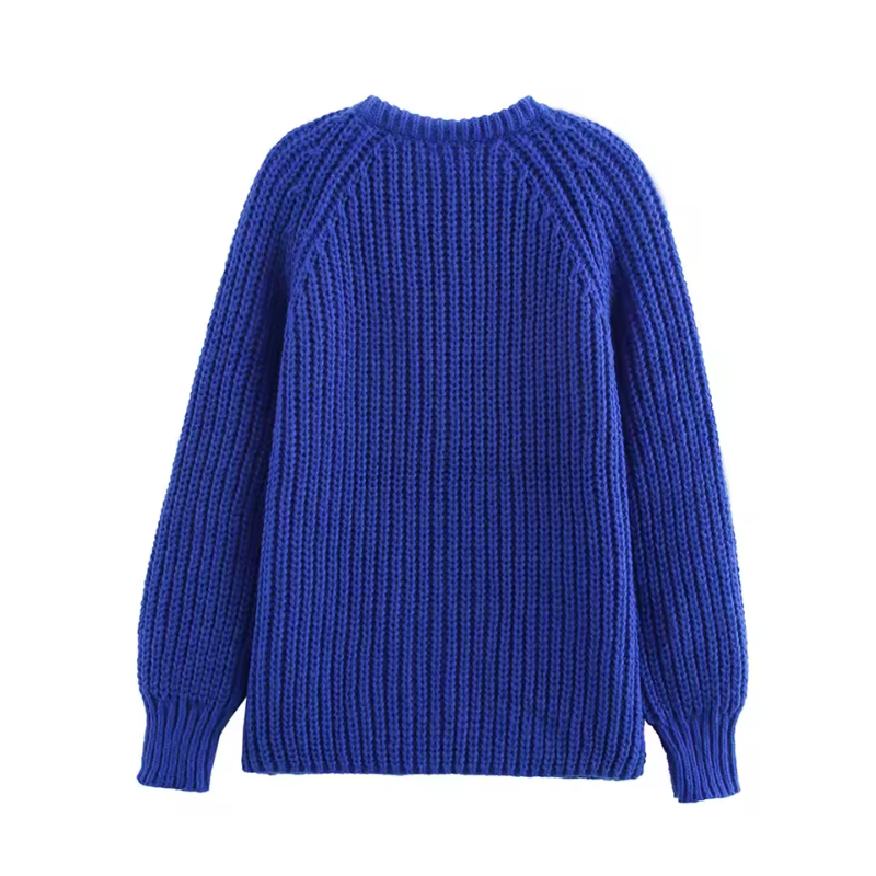 Vivica – Blue Knit Cardigan