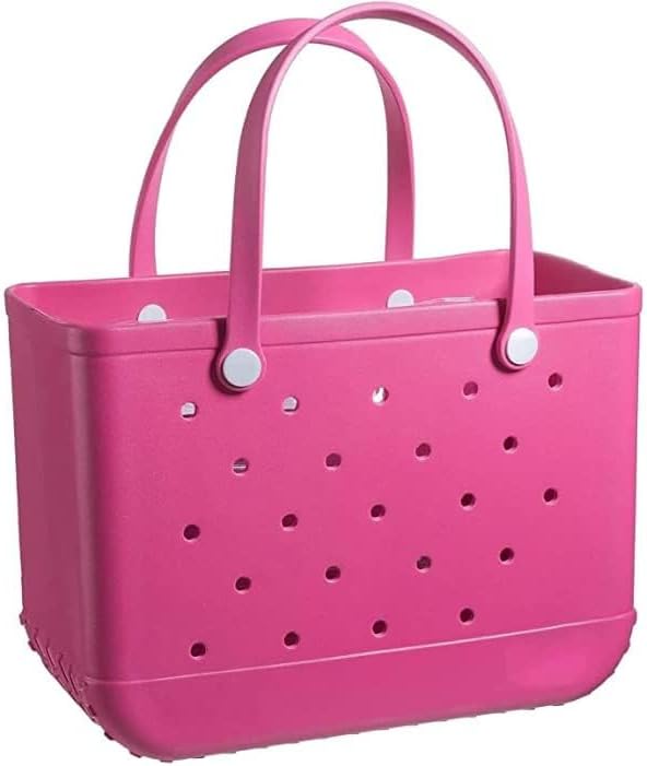 Waterproof EVA Beach & Travel Tote Bag for Women | Soléne Pink