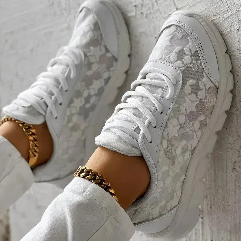 White Slip-On Sneakers for Women | Luna
