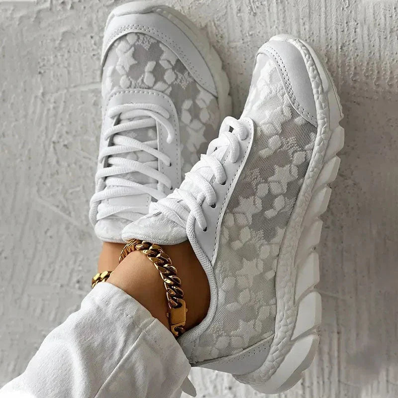 White Slip-On Sneakers for Women | Luna