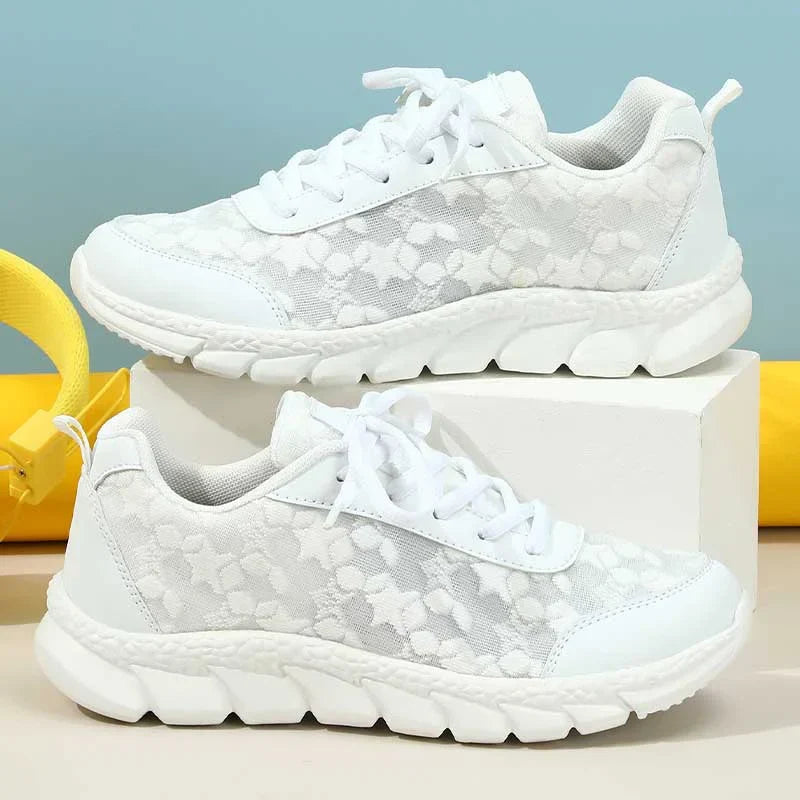 White Slip-On Sneakers for Women | Luna
