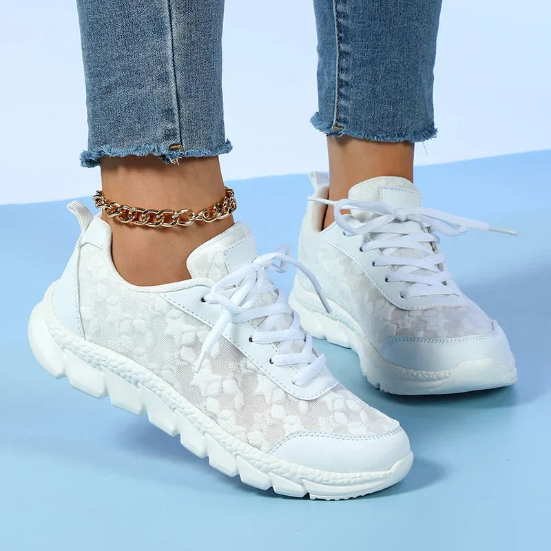 White Slip-On Sneakers for Women | Luna