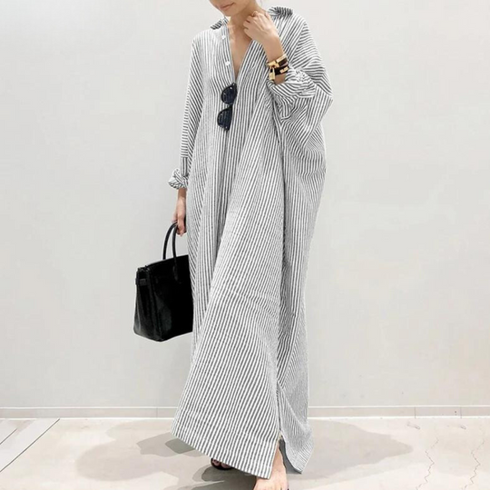 Maxi Summer Dress for Women | Virella Grey