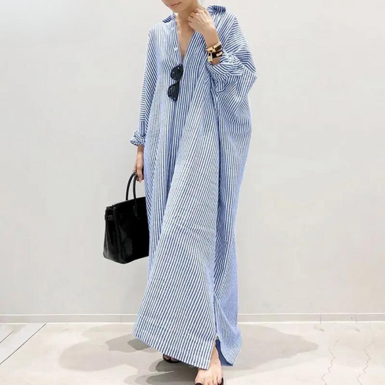 Maxi Summer Dress for Women | Virella Blue