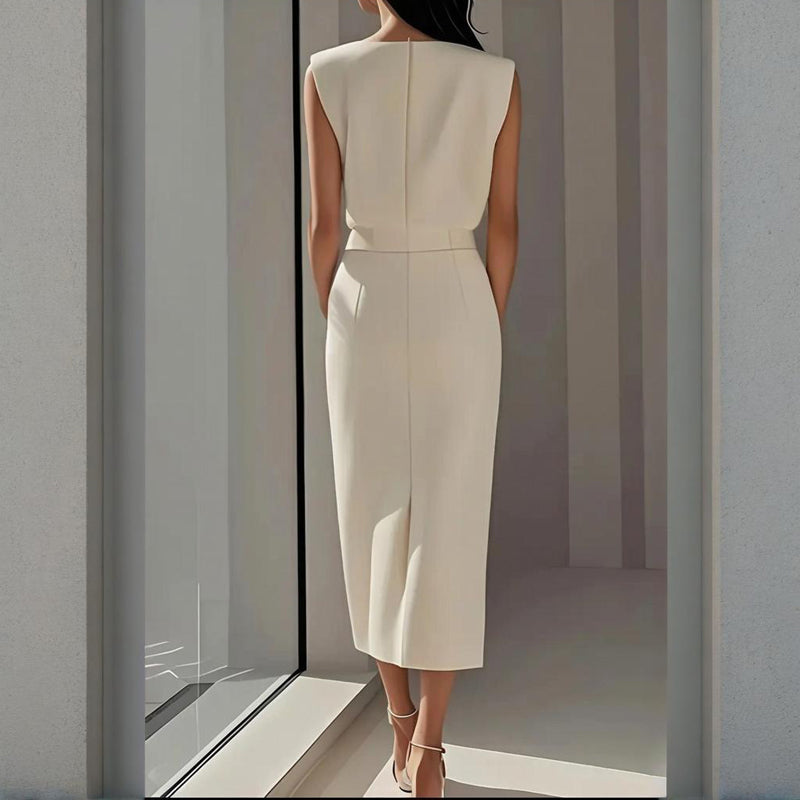 Wivara | Midi Wedding Guest Dress