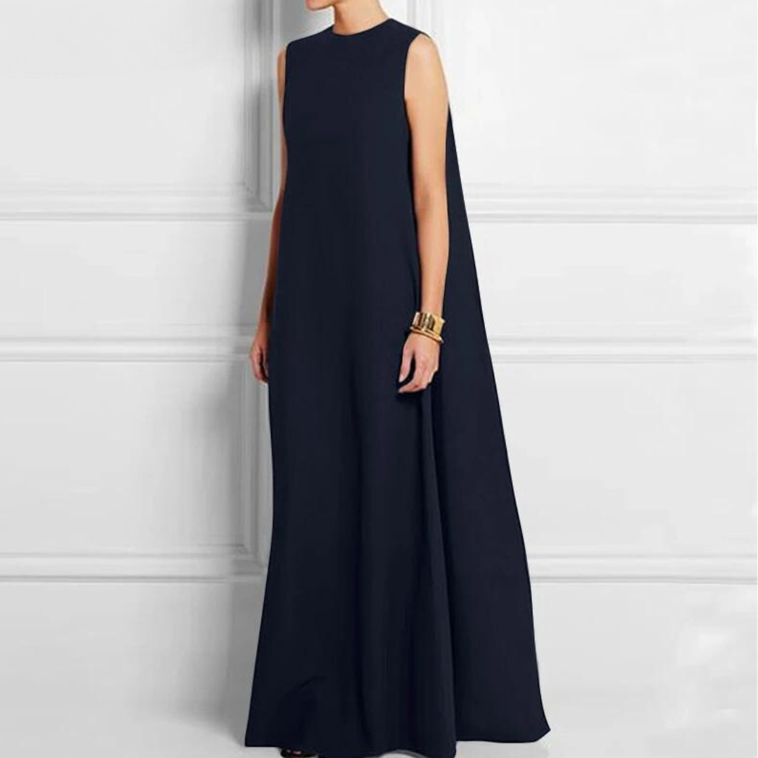 Women Sleeveless A-Line Evening Gown | Hazel