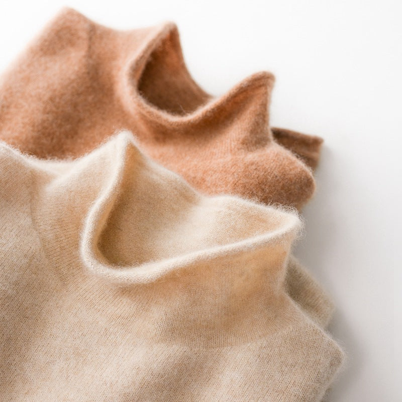 Cashmere Turtleneck Sweater Slim Fit for Women | Zylen